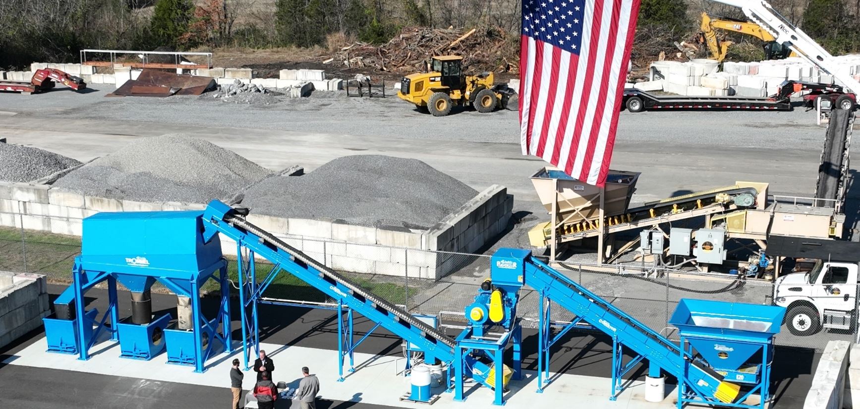 We Now Accept Glass. The blue dumpster for glass is located in the parking area by the Recycle Office.  Any size, type or color, no separation necessary. Please remove lids and trash first.