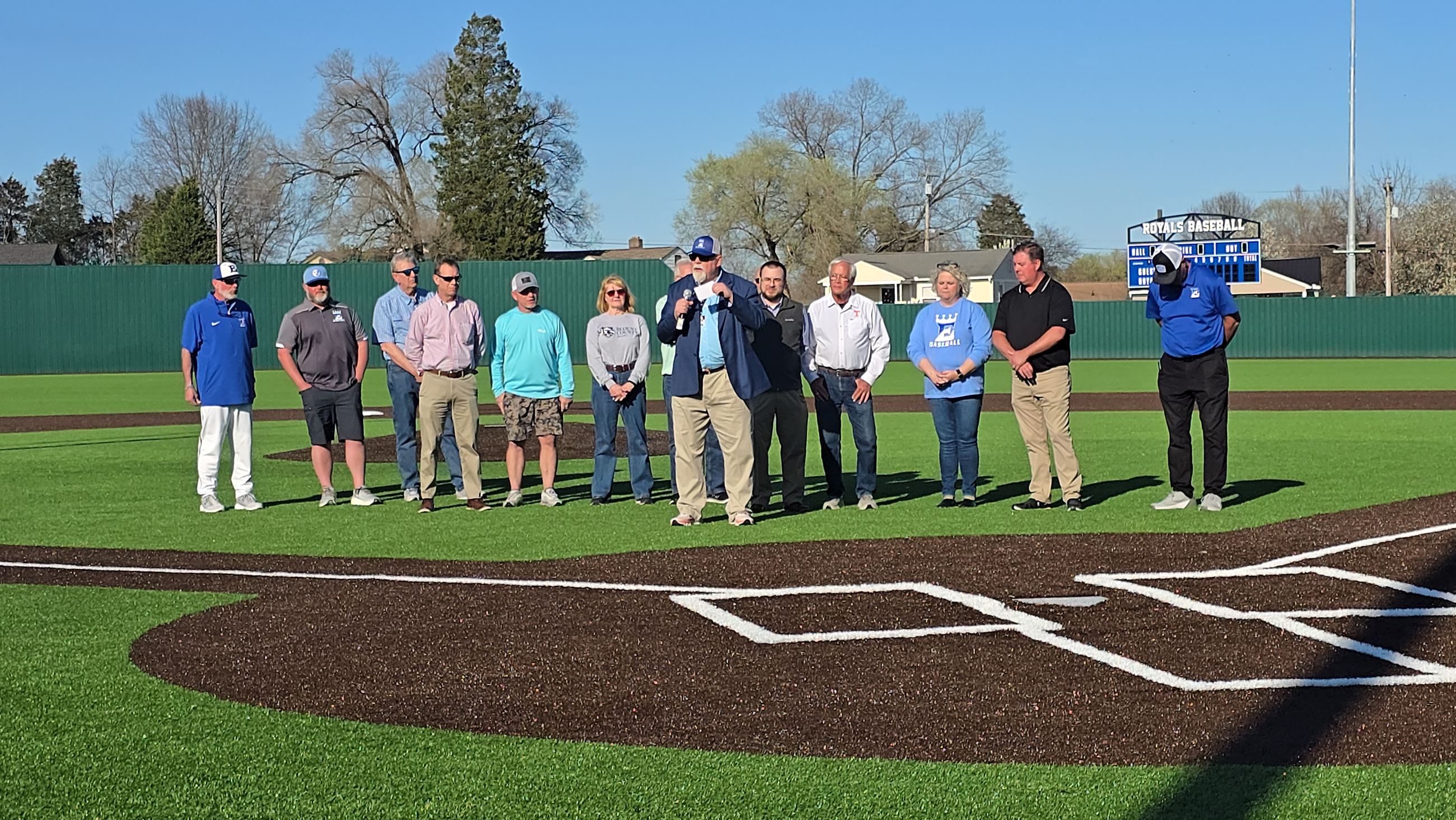 Elected Officials at Opening Ceremony for ECCA Royals